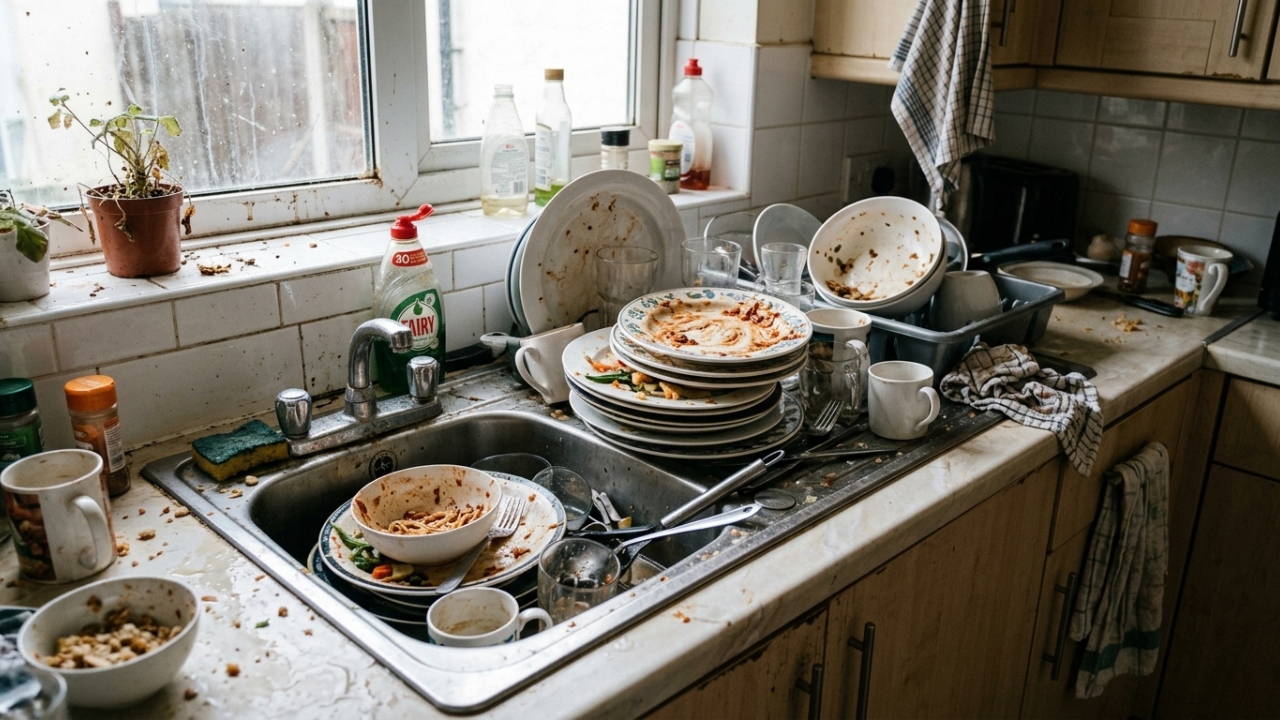 Segundo psicólogos, louça suja pode refletir traços da personalidade e hábitos comportamentais