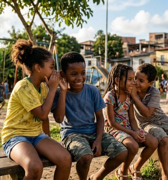 Passar anel e telefone sem fio eram brincadeiras simples que ensinavam muito mais do que parecia