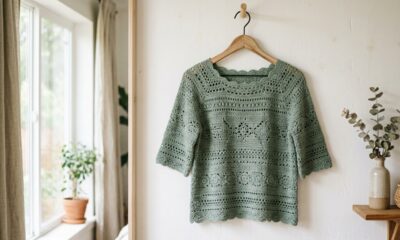 Blusas de crochê: modelos lindos para usar no dia a dia