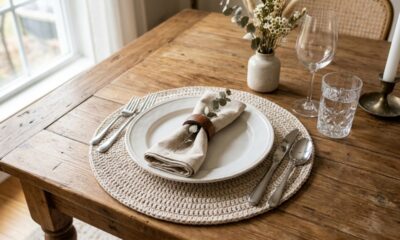 O sousplat de crochê simples que deixa qualquer mesa com cara de almoço especial