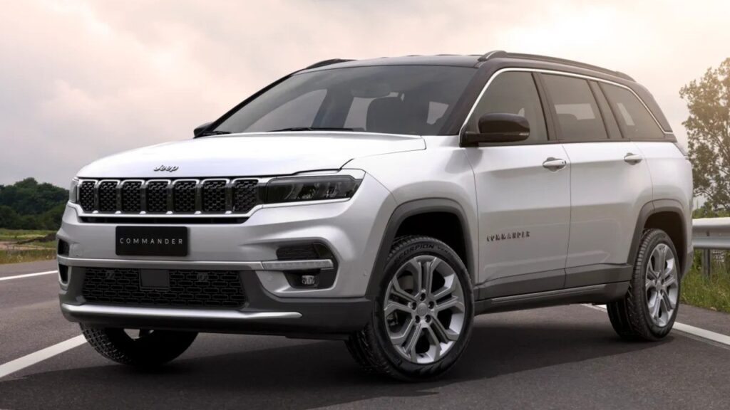 Novo Jeep Commander 2027 chega com sistema híbrido leve e reforça inovação