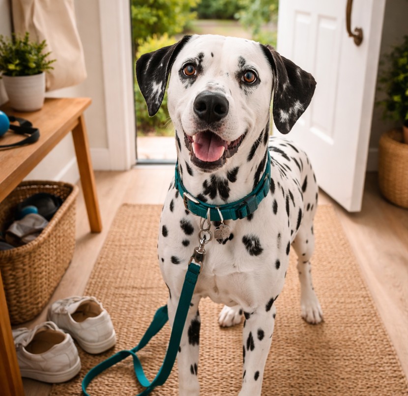 Homem realiza sonho de infância ao levar dálmata para casa