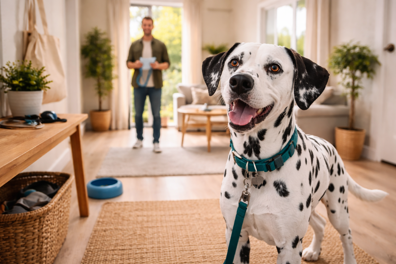 Esse homem realizou o desejo de infância e traz um dálmata para casa