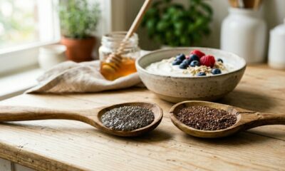 Chia ou linhaça: qual é melhor para emagrecer, qual é mais saudável e como usar do jeito certo