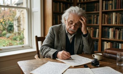 Citação de Albert Einstein: "A monotonia e a solidão de uma vida tranquila estimulam a mente criativa."