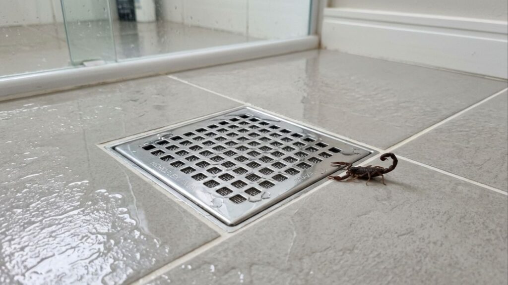 Escorpiões no banheiro: 3 cuidados essenciais para prevenir acidentes