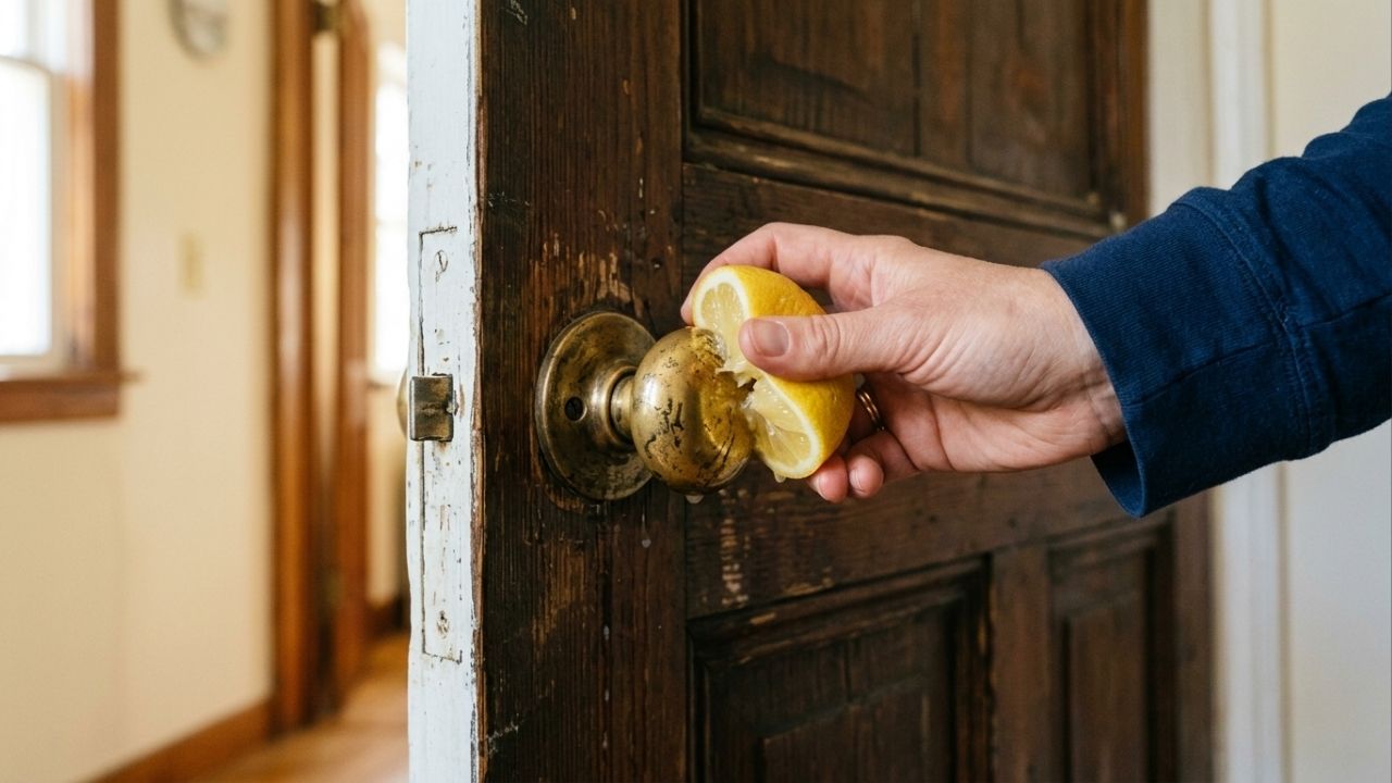 Esfregar suco de limão na maçaneta da porta da frente: quais são os benefícios e por que você deveria fazer isso?