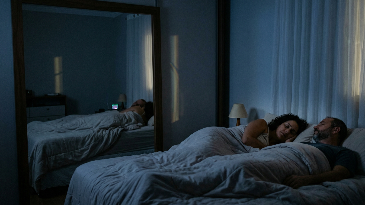 Como um espelho mal posicionado no quarto pode interferir no sono sem que você perceba de imediato