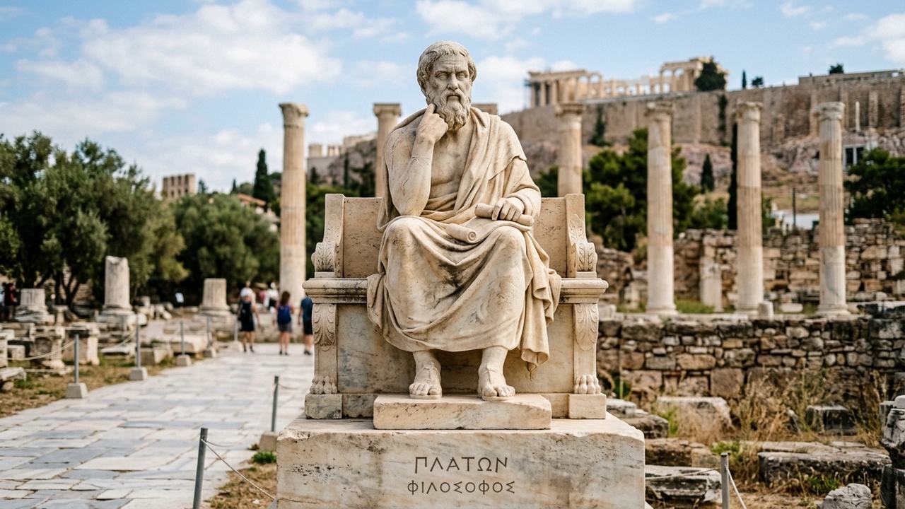 Platão, filósofo grego: “A medida de um homem é...” Essa mensagem ensina que o verdadeiro valor de uma pessoa está na forma como ela usa sua influência