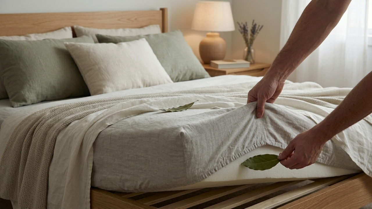 Colocar folha de louro sob o colchão antes de dormir parece estranho, mas o efeito pode surpreender