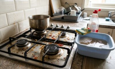 Limpar o fogão com água morna e detergente: quais os benefícios e por que esse método é tão recomendado