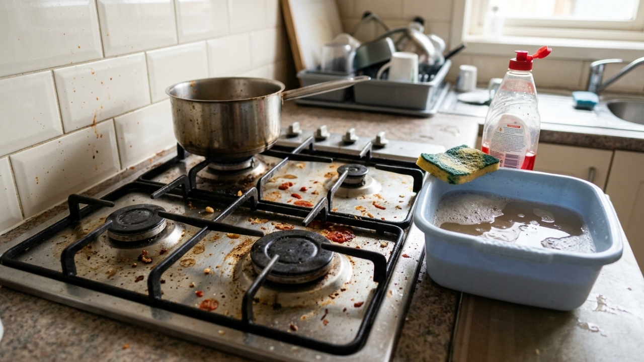 Limpar o fogão com água morna e detergente: quais os benefícios e por que esse método é tão recomendado