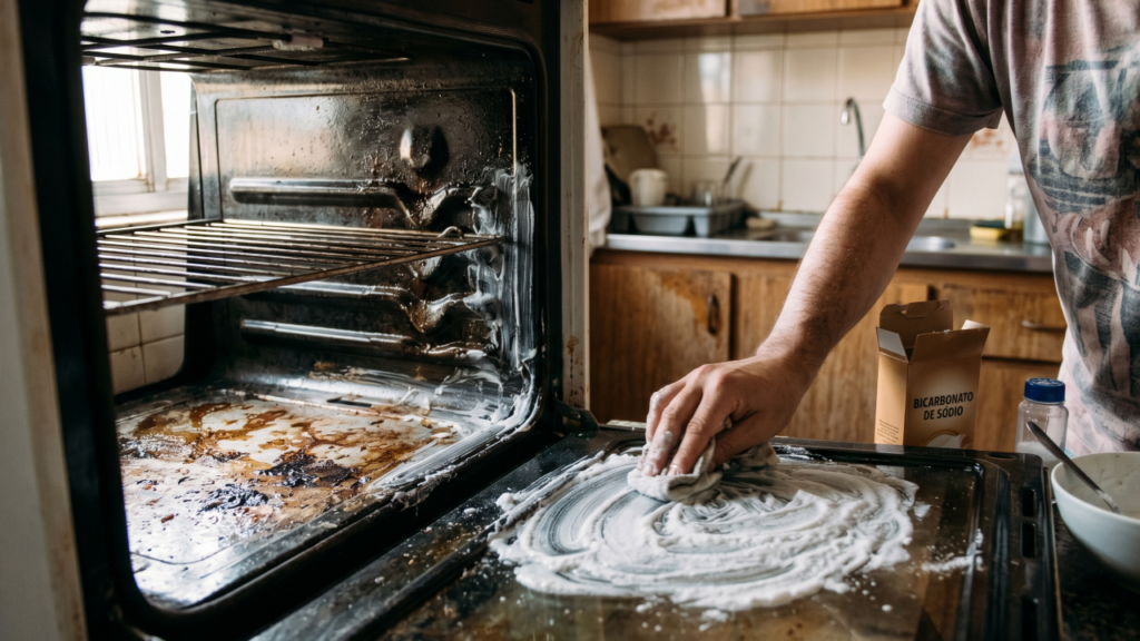 Nem desengordurante caro, nem excesso de química: a mistura simples que ajuda na limpeza da casa