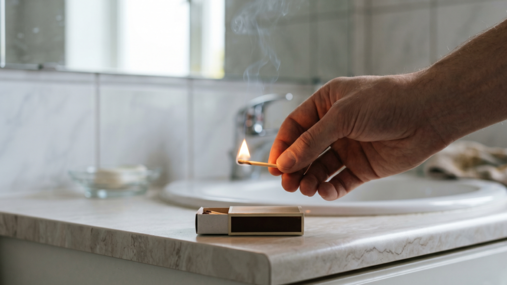 O truque simples que ajuda a tirar o mau cheiro do banheiro rápido e ainda surpreende muita gente