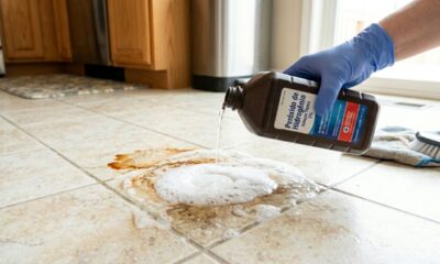 Aplicar água oxigenada no chão da sua casa: para que serve e quando deve ser feita