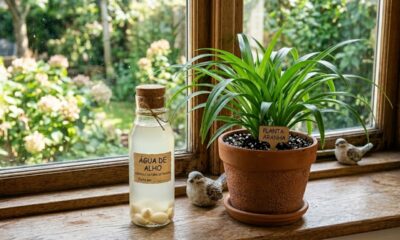 Como usar água de alho nas plantas do jeito certo e afastar pragas naturalmente sem prejudicar o cultivo