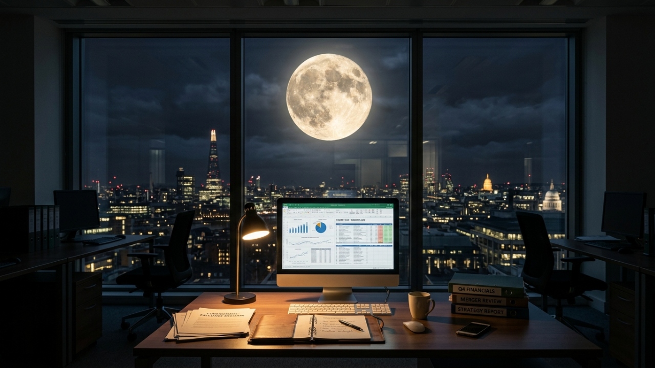 Como a Lua Cheia afeta decisões profissionais e pode mexer com sua clareza no trabalho