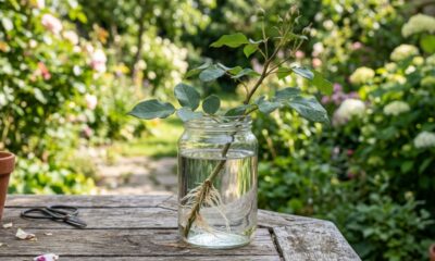 Como fazer muda de rosa na água e garantir que ela pegue com mais facilidade