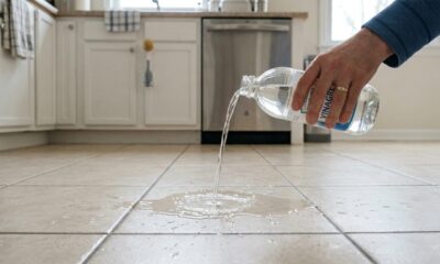 Derramar vinagre no chão da sua casa: para que serve e quando deve ser feito