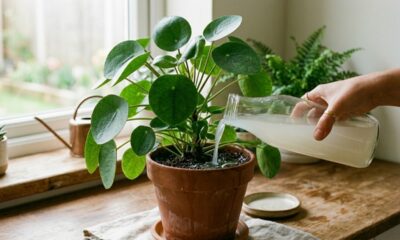 Como fazer suas plantas crescerem mais rápido usando algo simples que você já tem em casa