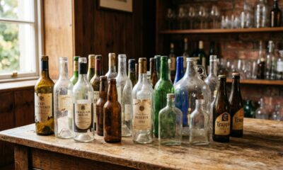 Se você tem garrafas de vidro vazias, não jogue fora: veja como transformá-las em peças lindas para sua casa