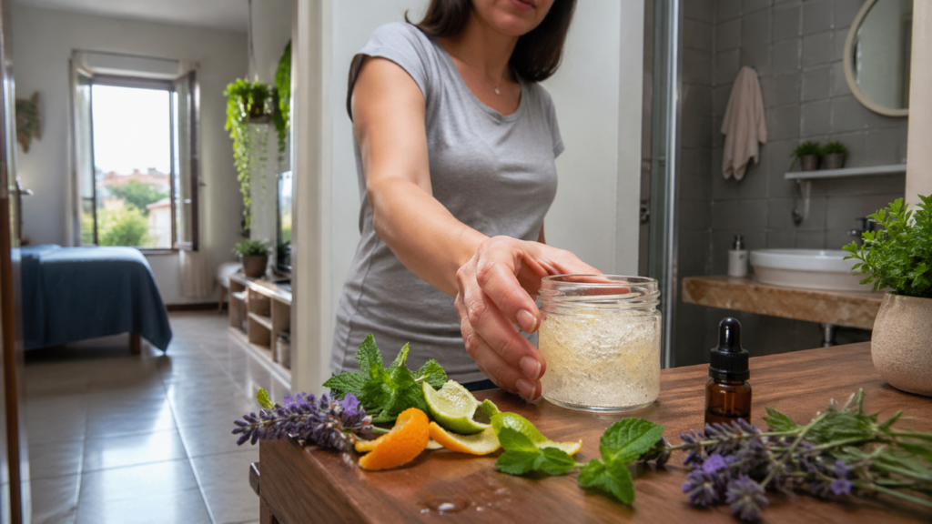 Gel aromatizador caseiro deixa a casa cheirosa sem aquele perfume forte que enjoa rápido