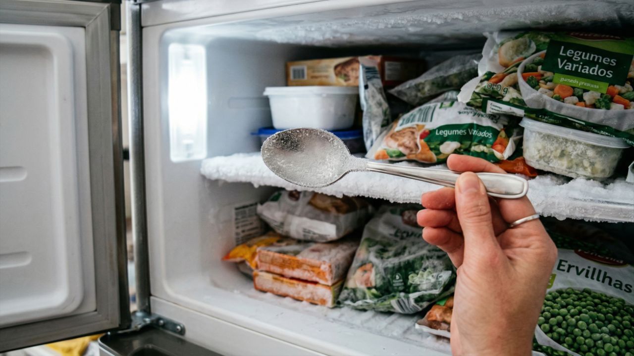 Guardar uma colher no congelador por que isso pode te ajudar na cozinha