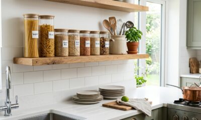 Um projeto fácil de prateleira pode transformar espaços pequenos com mais praticidade e charme
