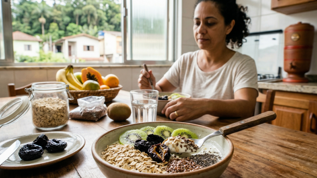 Adeus desconforto intestinal: 6 alimentos que podem ajudar a soltar o intestino de forma natural