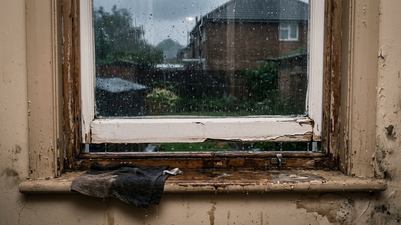 Como vedar janela que entra água de chuva e evitar manchas na parede