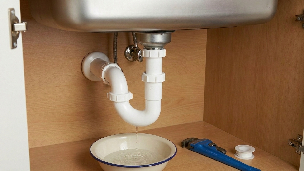 Como acabar com vazamento na pia de cozinha sem complicação e sem chamar ajuda de imediato