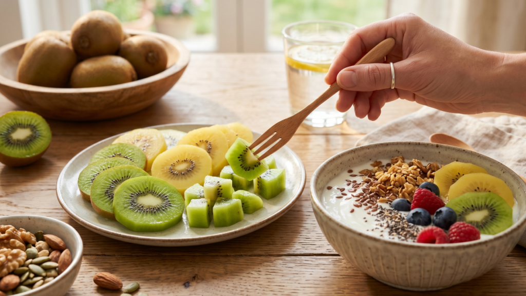 Não é só vitamina C: o kiwi tem vantagens que explicam por que vale dar mais espaço a ele agora
