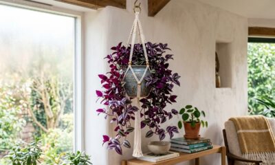 Como cuidar do lambari roxo e manter a planta pendente sempre bonita na decoração