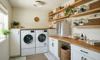 Diga adeus à sua lavanderia sem graça: 5 ideias modernas para renová-la sem gastar muito