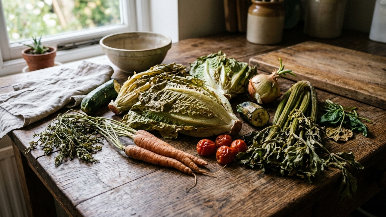 Legumes murchos voltam a ficar crocantes com um truque simples de 5 minutos
