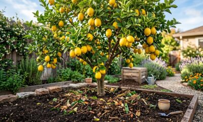 Como fazer pé de limão produzir mais usando um adubo caseiro simples que muita gente ainda não usa