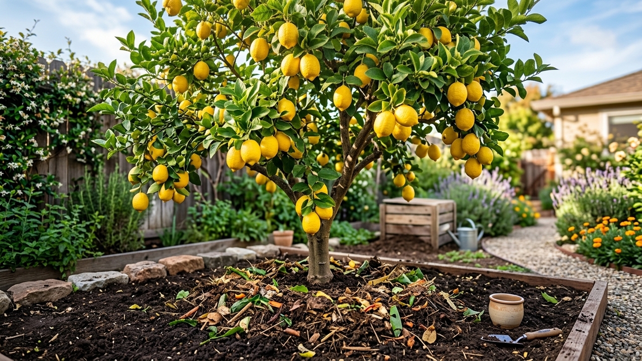 Como fazer pé de limão produzir mais usando um adubo caseiro simples que muita gente ainda não usa