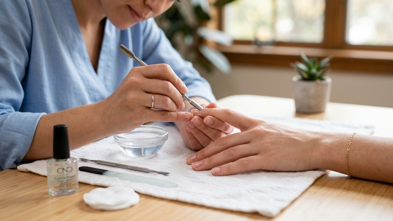 Especialistas em unhas concordam: "Não corte as cutículas, empurrá-las delicadamente para trás é melhor"