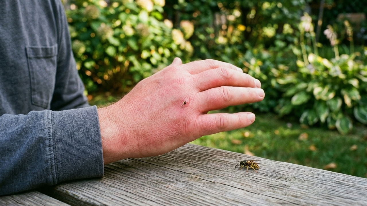 Picada de vespa pode virar emergência em minutos e muita gente ignora os sinais mais perigosos