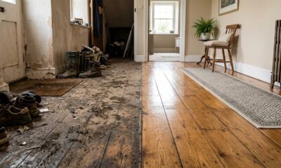 Esse piso encardido pode voltar a ter bom aspecto com uma limpeza certa e sem produtos caros demais