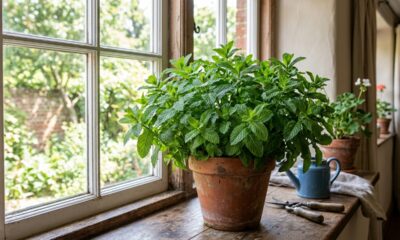 Como plantar hortelã em vaso do jeito certo e fazer ela crescer sem parar dentro de casa