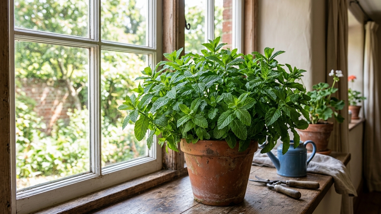 Como plantar hortelã em vaso do jeito certo e fazer ela crescer sem parar dentro de casa