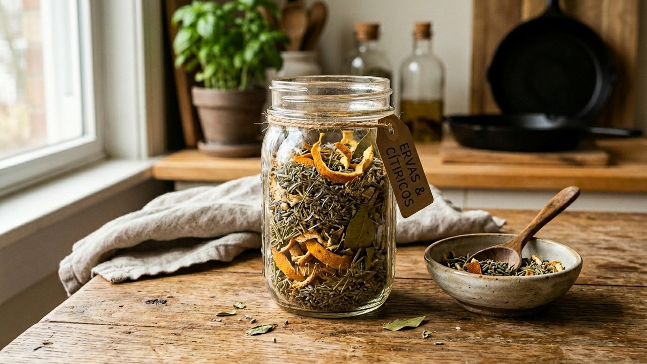 Misturar ervas usadas com cascas de tangerina: para que serve, seus benefícios e onde usar