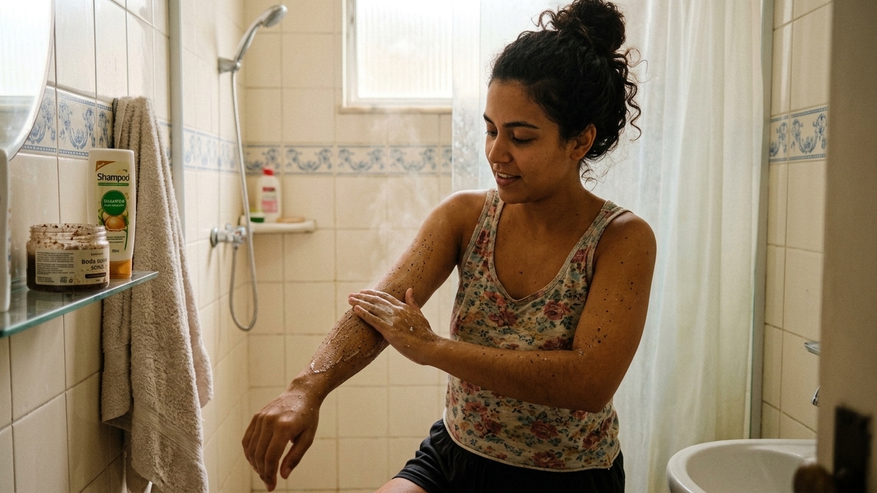 3 maneiras alternativas da esfoliar o corpo além dos esfoliantes corporais