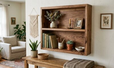 Aprenda a fazer nichos e suportes decorativos com toque artesanal