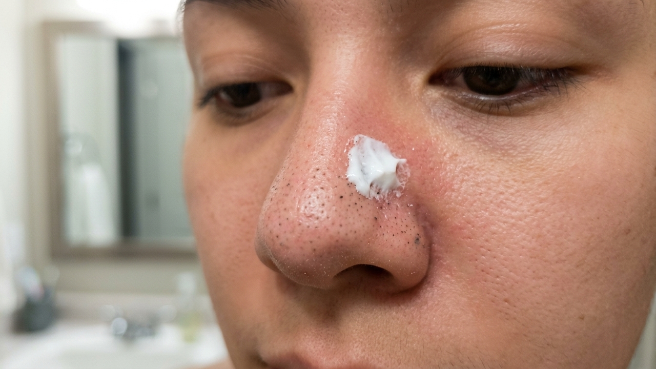 Pasta de dente no nariz tira cravos rápido, mas o truque pode irritar mais do que ajudar