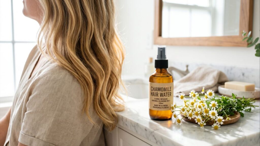 É simples de fazer e pode ajudar no brilho: como fazer e usar água de camomila no cabelo