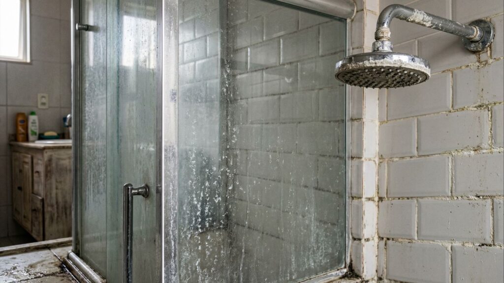 Nem água sanitária nem vinagre: o truque pouco conhecido para remover o calcário do banheiro em minutos