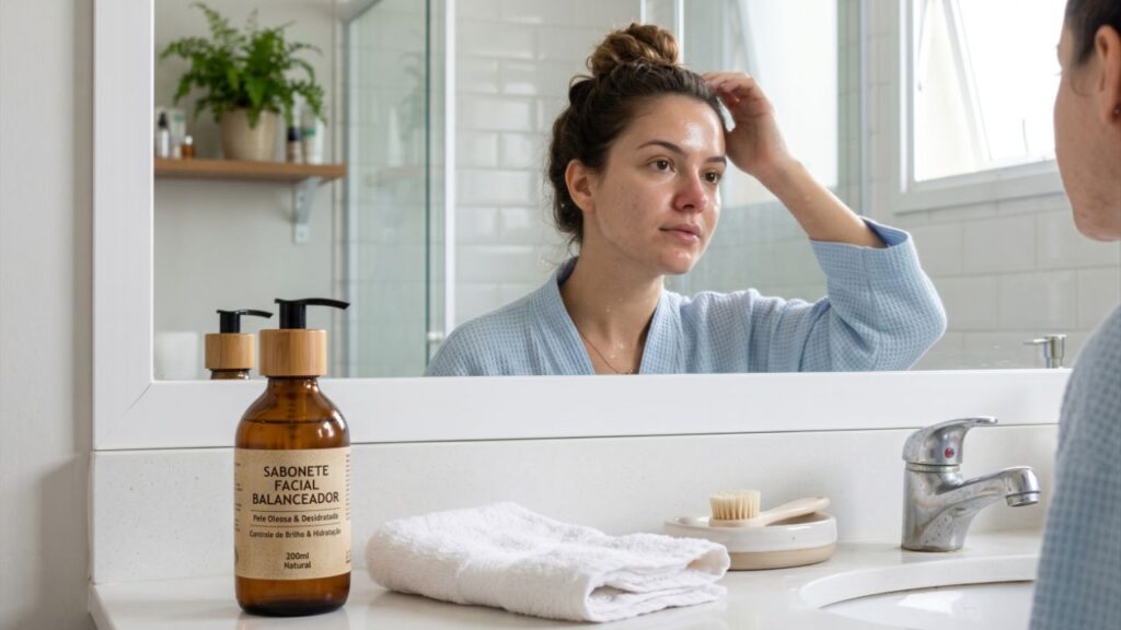 Como saber se a pele oleosa está desidratada?