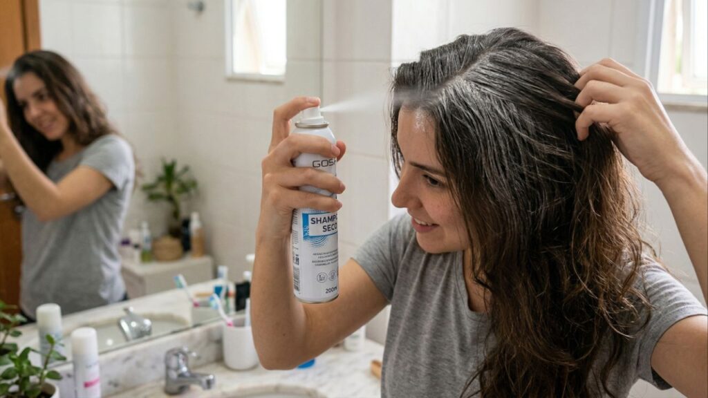 5 dicas úteis para saber antes de usar o shampoo a seco da próxima vez